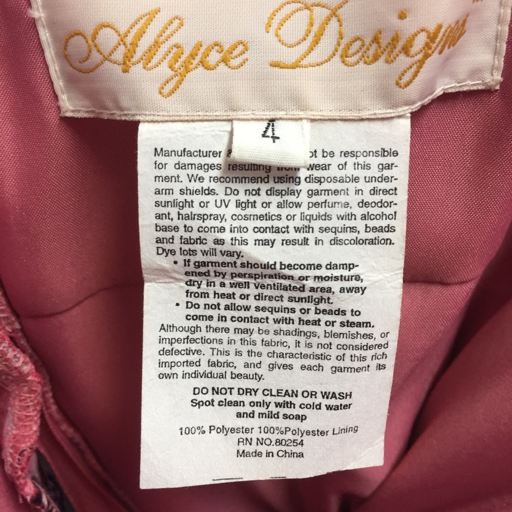 Alyce Designs   Pink Victorian Steampunk Formal size 4 - Picture 3 of 10
